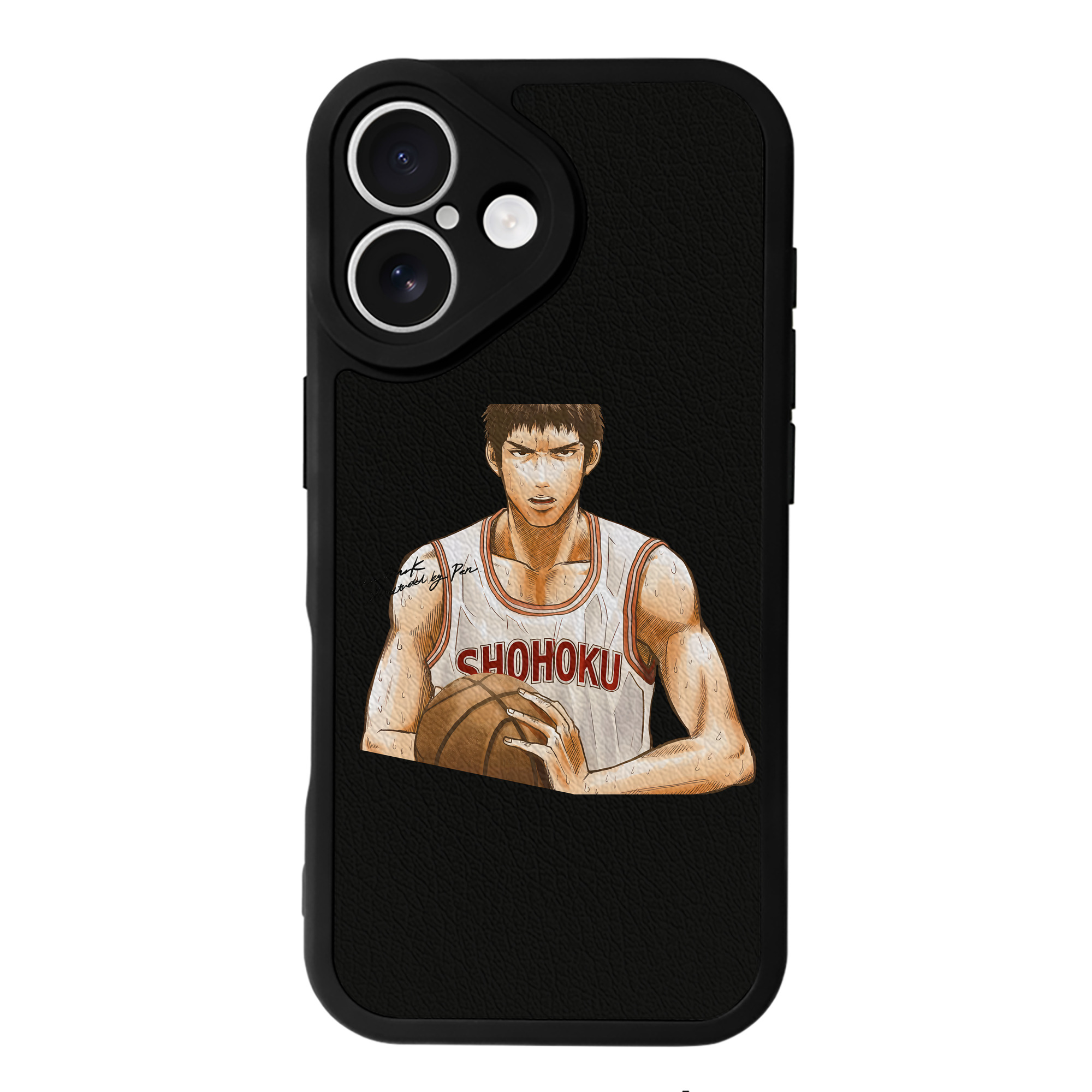 （画像用） SLAM DUNK／スラムダンク 【iPhone 16シリーズ対応】シリコンスマホケース（レザー調） 材質：シリコン